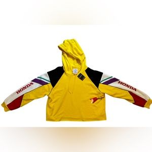 Plus Size Honda Graphic Hoodie